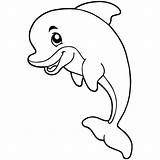 Ikan Lumba Mewarnai Kolase Dolphin Coloring Kartun Seni Putih Sketsa Hewan Kania Simpel Karakter Macam Warna Binatang Surfnetkids Kunjungi Biji sketch template
