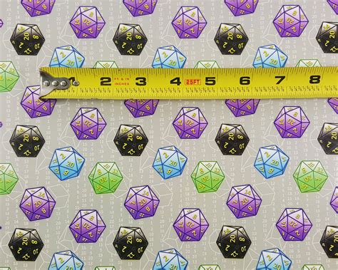 wrapping paper polyhedral dice gift wrap gaming packaging etsyde