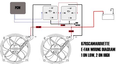load wiring aftermarket cooling fan wiring diagram