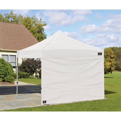 shelterlogic alumi max pop  outdoor canopy wall kits solid panel model  northern