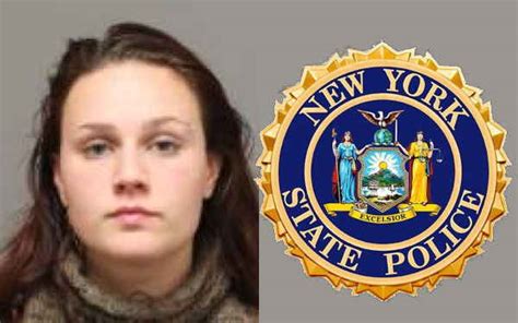 ithaca woman arrested after hitting state trooper s car 14850