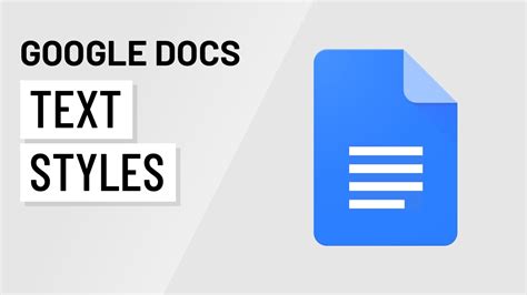 google docs working  styles youtube