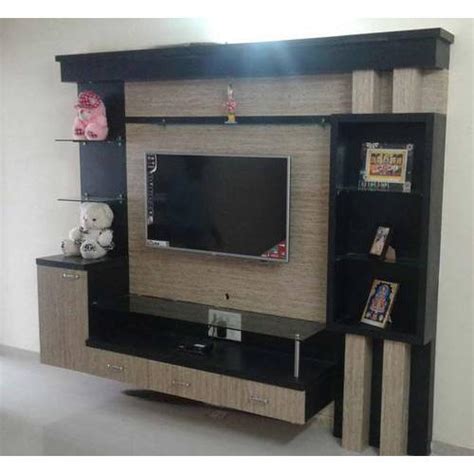 designer wooden lcd tv stand khalsa furnishers