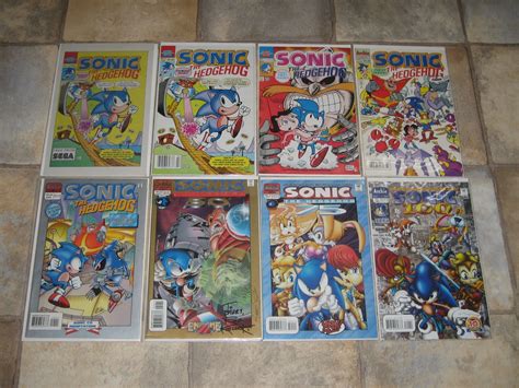 sega memories  big fat sonic comic book collection