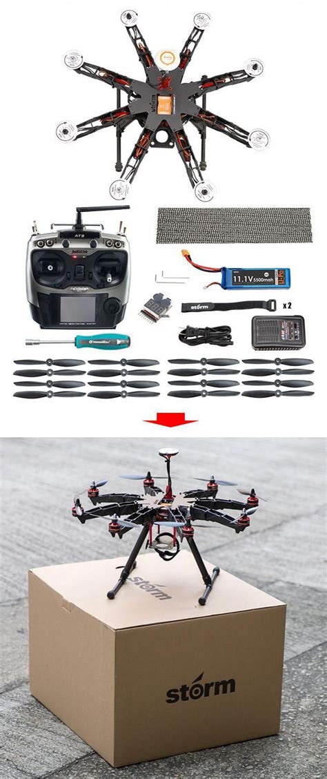 affordable  portable octocopter platform  gopro camera helipal proudly presents