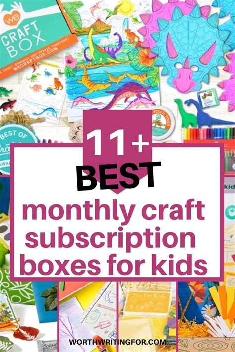monthly craft subscription boxes  kids artofit