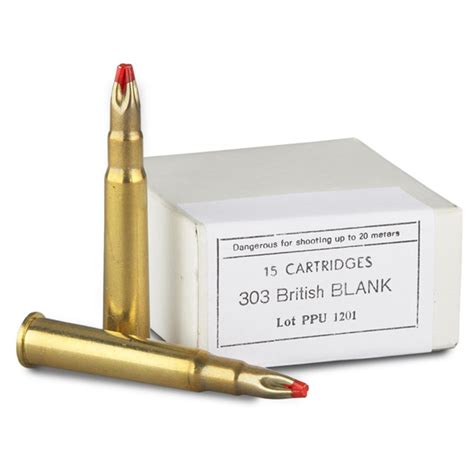 ppu  british extended blank ammo  rounds