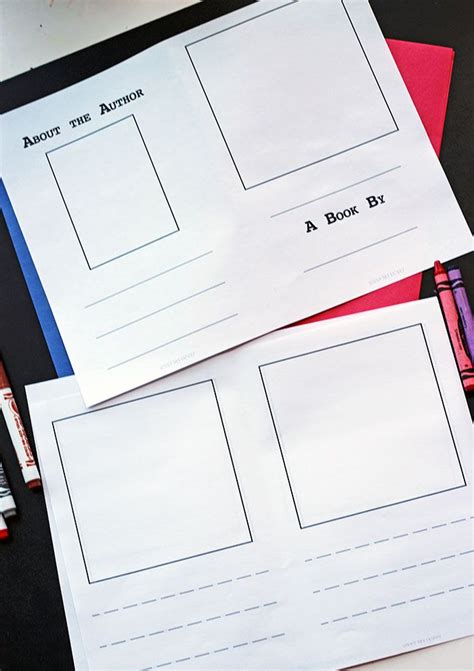 printable story book templates students  love making