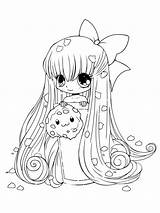 Coloring Pages Girl Cool Girls Fancy Anime Cute Chibi Cat Sheets Printable Popular Print Coloringhome sketch template