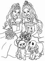Barbie Coloring Pages Dreamhouse Dream House Life Getdrawings sketch template
