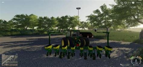fs john deere  planter row dynhoses  farming simulator  mods