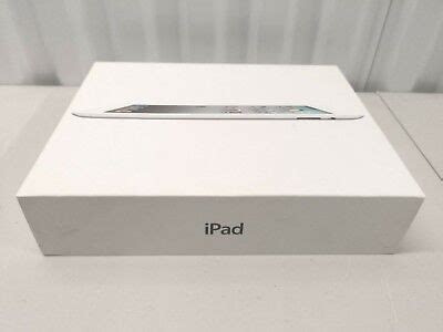 empty box  apple ipad  white gb ebay