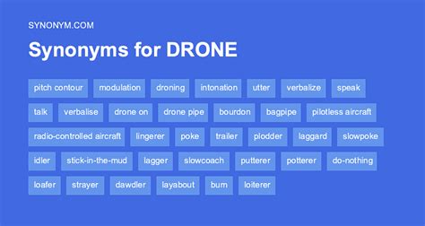 word  drone synonyms antonyms