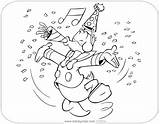 Donald Duck Coloring Pages Disneyclips Party sketch template