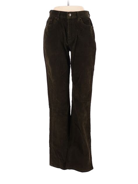 L L Bean Women Black Casual Pants 6 Ebay
