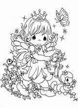 Coloring Precious Moments Pages Fairy Printable Book Adult Kids Print Info Colouring Colour Books Sheets Para Girl Princess Moment Color sketch template