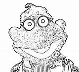 Muppets Coloring Pages Characters Holiday Puppets sketch template