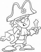 Pirate Coloring Dots Pages Post sketch template