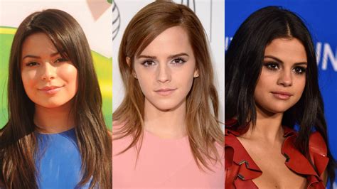 Miranda Cosgrove Emma Watson Selena Gomez