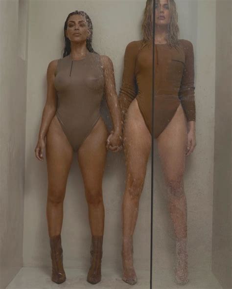 kim and khloé kardashian hot nude by kanye west 2 photos