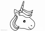 Unicorn Coloring Head Pages Printable Kids Adults sketch template