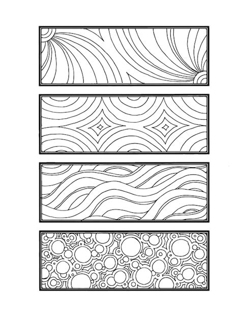 diy bookmarks set   printable coloring page instant etsy