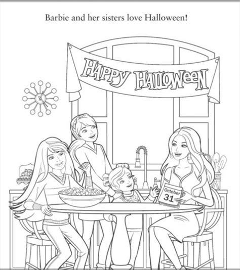 barbie coloring pages coloringbay