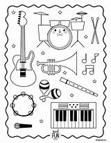 Coloring Music Pages Instruments Printable Instrument Musical Kids Orchestra Class Lds Xylophone Lessons Worksheets Preschool Colouring Themed Activities Primary Kiddos sketch template