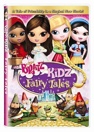 bratz kidz fairy tales dvd  widescreen yasmin jade cloe sasha ebay