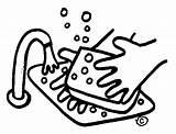 Manos Handwashing Tangan Cuci Germs Lavarse Hábitos Educativos Higiene Aseo Habitos Figuras Lavandose Sabun Pake Clipartbest Coloringhome Preschool sketch template