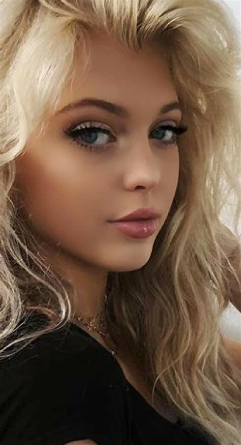 Blonde Hair Gorgeous Beautiful ~ Beautiful Female Face Photo