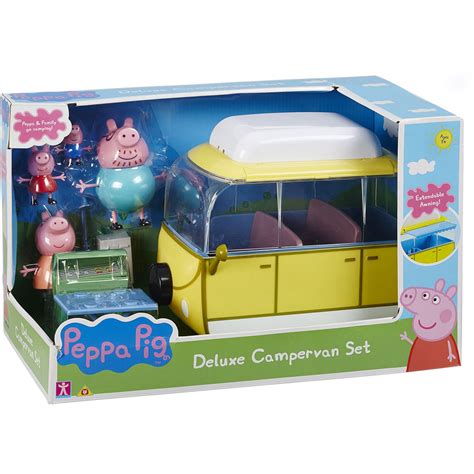 peppa pig deluxe campervan playset big