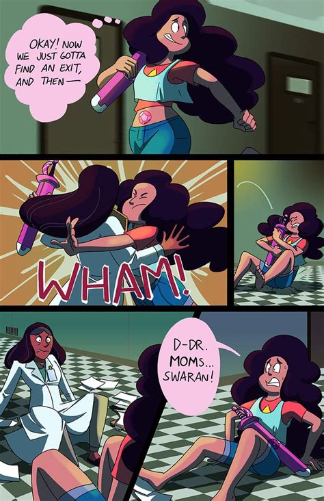 stevonnie meeting her mom pg01 steven universe steven universe steven universe comic