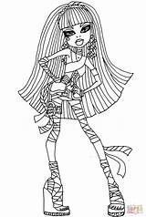 Cleo Nile Monster High Coloring Pages Elfkena Print Search Deviantart Again Bar Case Looking Don Use Find sketch template
