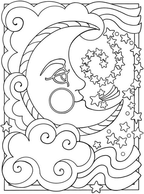 moonshine coloring page illustration