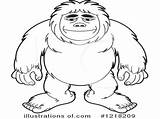 Bigfoot Coloring Pages Sasquatch Drawing Kids Print Finding Getdrawings Getcolorings Printable Color Coloringhome Comments sketch template