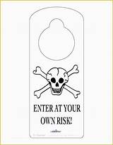 Template Door Hanger Knob Printable Halloween Templates Paper Newsletter Printables Skull Pany Collections Flyer Doorknob Coloring Festival Heritagechristiancollege Hangers Handle sketch template