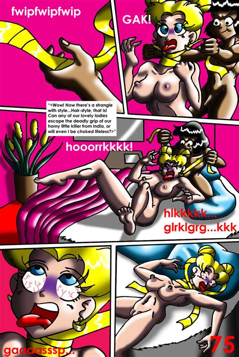 Rule 34 Asphyxiation Bishoujo Senshi Sailor Moon Breasts Color Comic