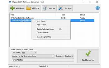 Mgosoft XPS To PDF Converter screenshot #3