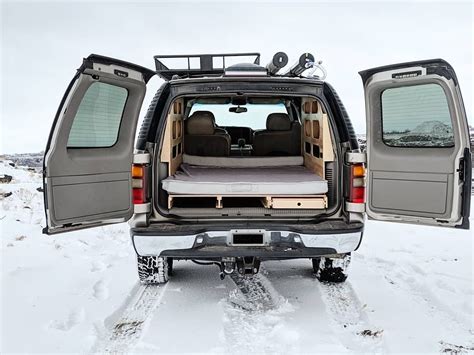 suburban overland camper chevy suburban camping trailer diy chevrolet suburban