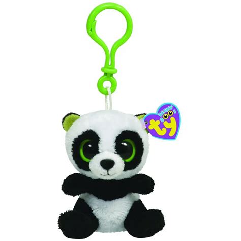 bamboo  panda key clip beanie boos beaniepedia