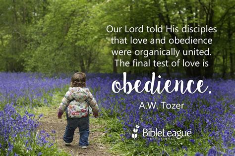 our lord told his disciples that love and obedience were organically