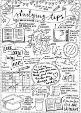 Revision Study School Hacks Notes Tips College Motivation Life Homework Gcse Tumblr Printables Studyblr Colouring Nursing Techniques Skills Mind Learn sketch template