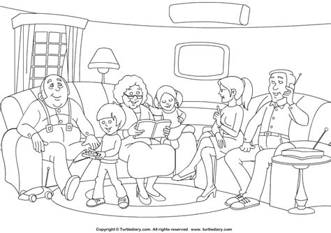 family coloring page coloring sheet turtle diary