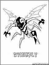 Stinkfly Coloring Pages Ben Fun Template Printable sketch template