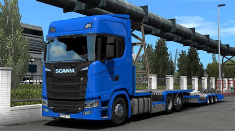 scania fvg tandem  ets euro truck simulator  mods american truck simulator mods