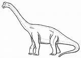 Brachiosaurus Dinosaurier Langhals Ausmalbilder Malvorlage Dinosaurus Dino Malvorlagen Giraffe Jurassic Dinos Vorlagen sketch template