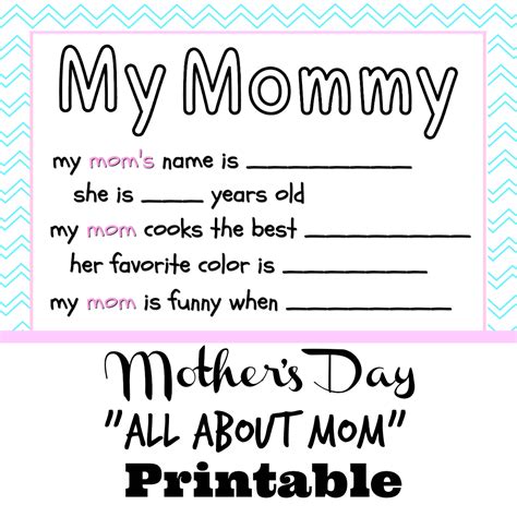 mom  mothers day printable  frugal sisters