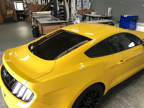 Ford Mustang 2017 A1 Tinting Ltd Window Tinting Auckland