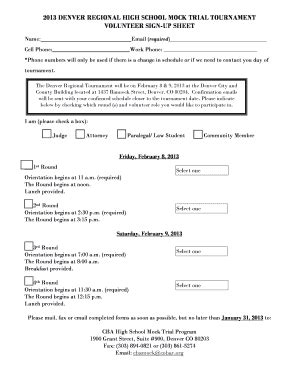 fillable  mock trial sign  sheet colorado highschool mock trial fax email print